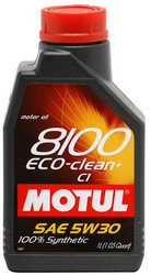    Motul 8100 Eco Clean Plus  |  101580