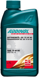 Трансмиссионные масла и жидкости ГУР: Addinol Getriebeol GS 75W 90 1L МКПП, мосты, редукторы, Полусинтетическое | Артикул 4014766070265